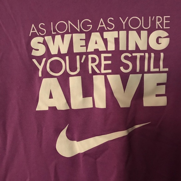 Purple Nike workout top - Picture 2 of 3